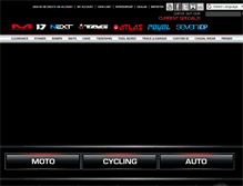 Tablet Screenshot of matrixracingproducts.com